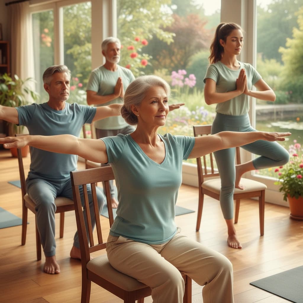 Chair Yoga & Movement Classes
-gentle & accessible